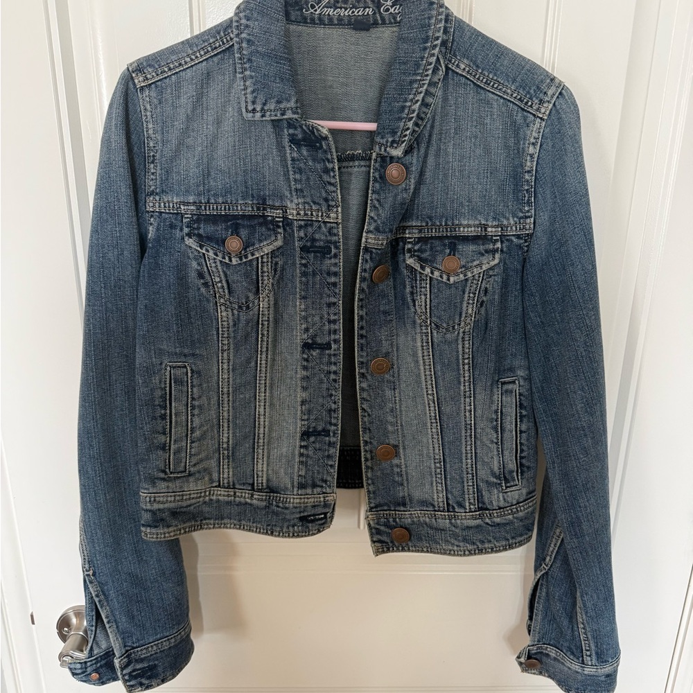 American Eagle Outfitters Blue Jean Jacket
